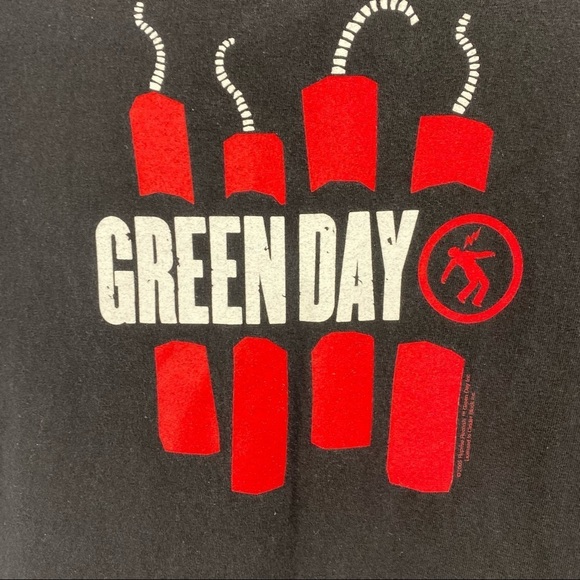Green Day American Idiot T-shirt Size M 2005 - Picture 2 of 12